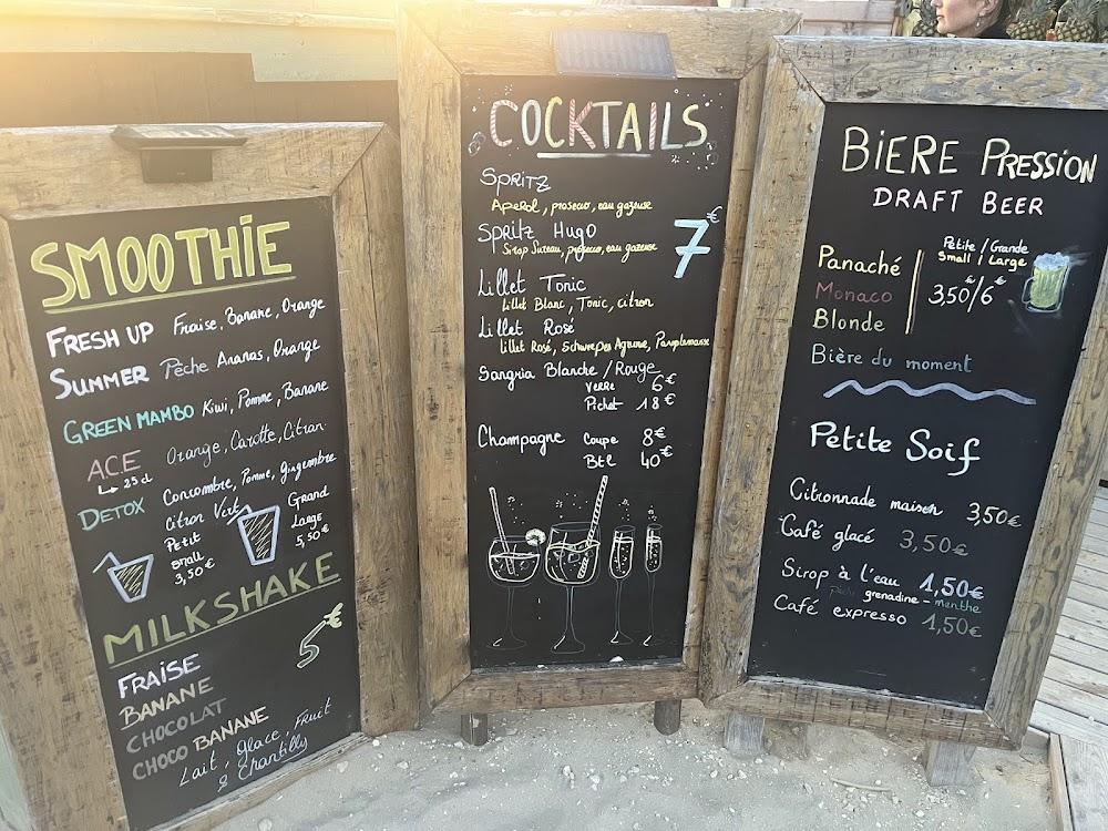 LA PAILLOTE ACM - Menu Image 1